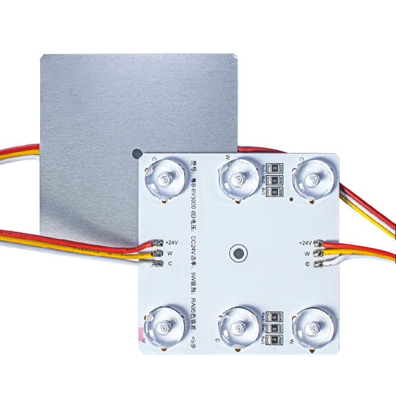 Diffuse Reflections Lens Tunable White LED Module - Linear Modules with 6 LEDs - 24V - 20-Pack