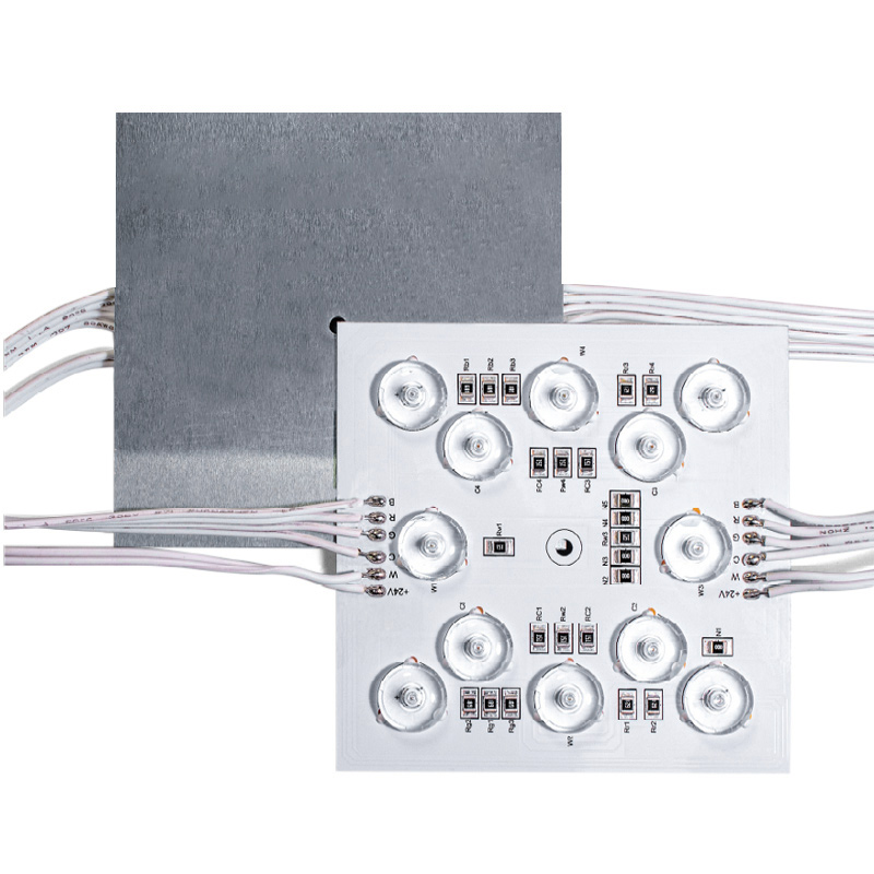 Diffuse Reflections Lens RGBCCT LED Module - Linear Modules with 12 LEDs - 24V - 20-Pack