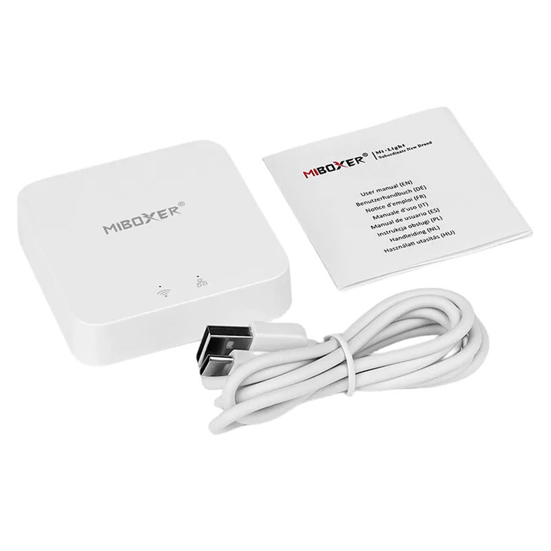 MiBoxer LED Wi-Fi Hub - 2.4GHz Gateway - Smartphone App Controller